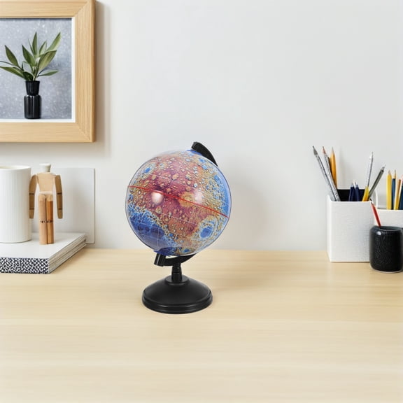 DEEPCRAFF Portable Astronomy Globe with Precise Lunar Geography for Classroom and Homeschool Use
