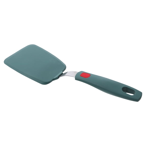 DEEPCRAFF High Silicone Wok Spatula in Dark Green, Flexible Nonstick Cooking Flipper for Home Kitchen Use