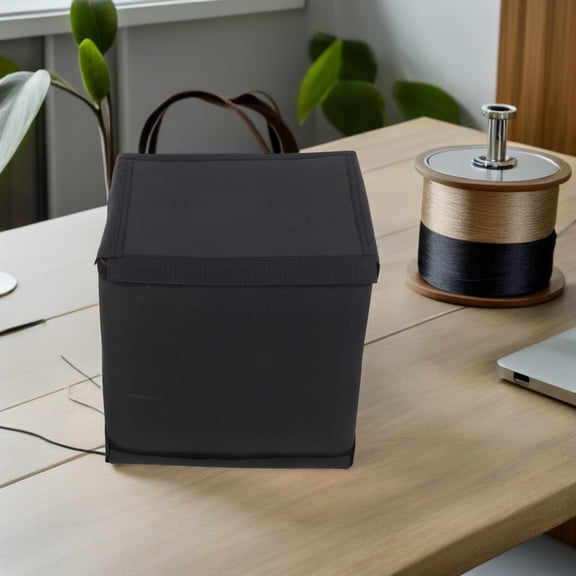 DEEPCRAFF Black Soundproof Box with Thick Deadening for Home Generator Noise Reduction and Pump Silence