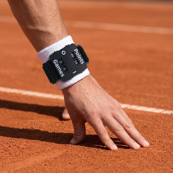 DEEPCRAFF Scorekeeper Watch with Digital Display for Tennis, Pickleball, Badminton and More Sports Scoring