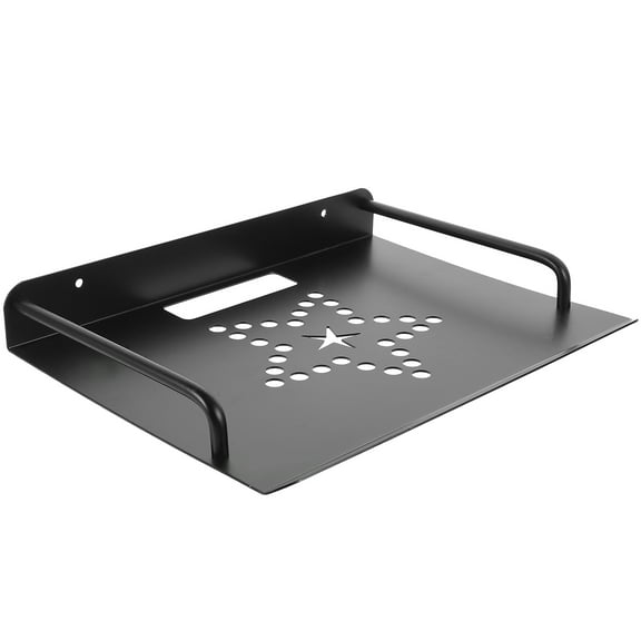 DEEPCRAFF No-Drill Wall Shelf for Home Projector and Router Storage, Easy Installation, Space-Saving Organizer