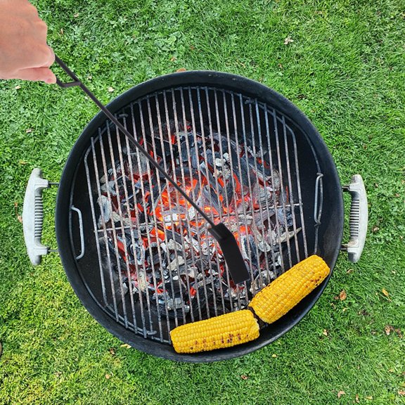 DEEPCRAFF Household Ash Shovel Lightweight Metal Fire Pit Coal Scraper for Bbq and Stove