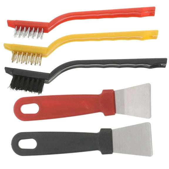 DEEPCRAFF Household Cleaning Supplies 1 Set Cleaning Brush Set Assorted Color For Kitchen Bathroom