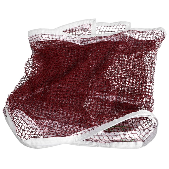 DEEPCRAFF Red Indoor Badminton Net, Standard Size Polyester Training Net, Anti-Stick Design, Multipurpose Accessory, 1 Piece
