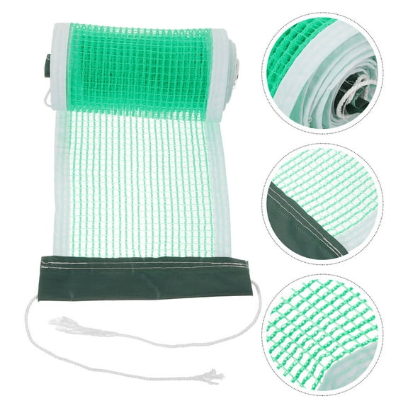 DEEPCRAFF Indoor Table Tennis Net Lightweight Pe Mesh For Easy Setup Standard For Home Office Play