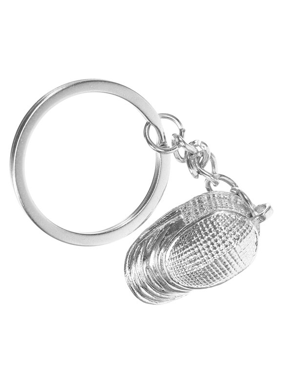 Fencing Keychain with Metal Hanging Ornament for Fencing Lovers 1Pack 8.5x3cm