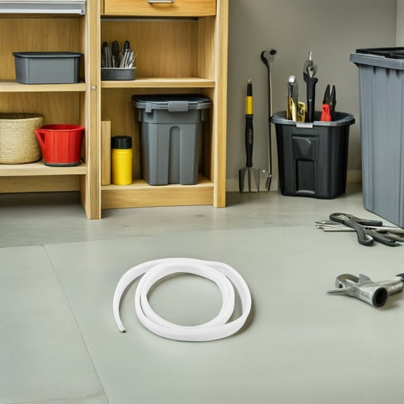 DEEPCRAFF Curved LED Tape Diffuser Channel in White with Cooling Heat Dissipation