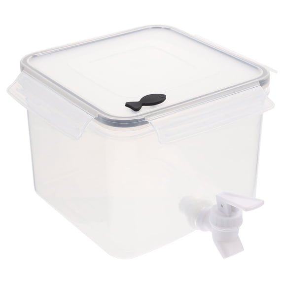 DEEPCRAFF Beverage Dispenser with Faucet for Home Use Transparent Practical Water Kettle