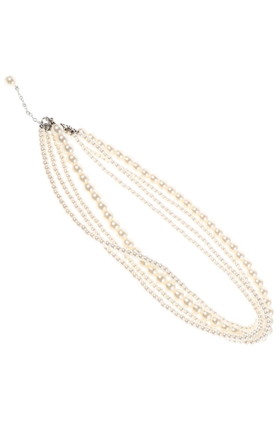 Layered Faux Necklace for Women, Elegant 1-Piece Jewelry Accessory Ideal for Daily Wear and Special Occasions