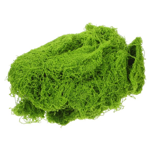 DEEPCRAFF Light Green Artificial Moss for Terrarium and Aquarium with Lifelike Texture for Crafting