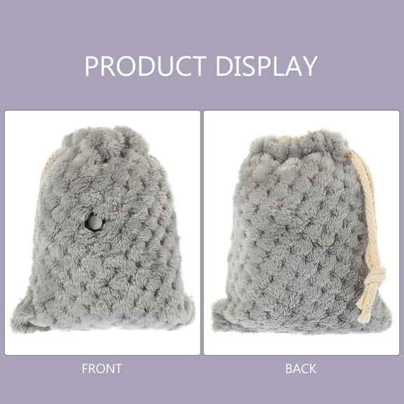 DEEPCRAFF Light Grey Small Rat Carrier Bag with Breathable Design for Outdoor Use