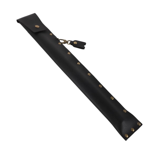 DEEPCRAFF Portable Black Drumstick Holder Bag for Percussion Mallets and Sticks