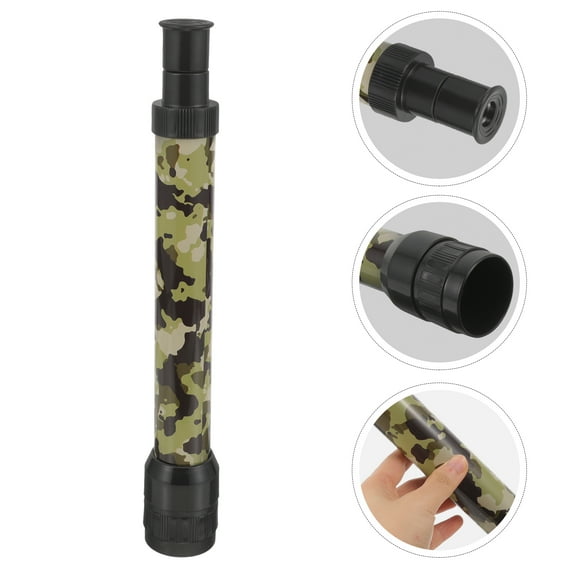 DEEPCRAFF Portable Plastic Pirate Monocular Telescope Fun Prop Accessory for Costume Parties