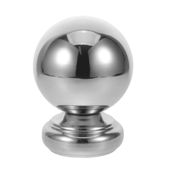 DEEPCRAFF Lightweight Stainless Steel Handrail End Caps with Sleek Round Design for Stair Railings