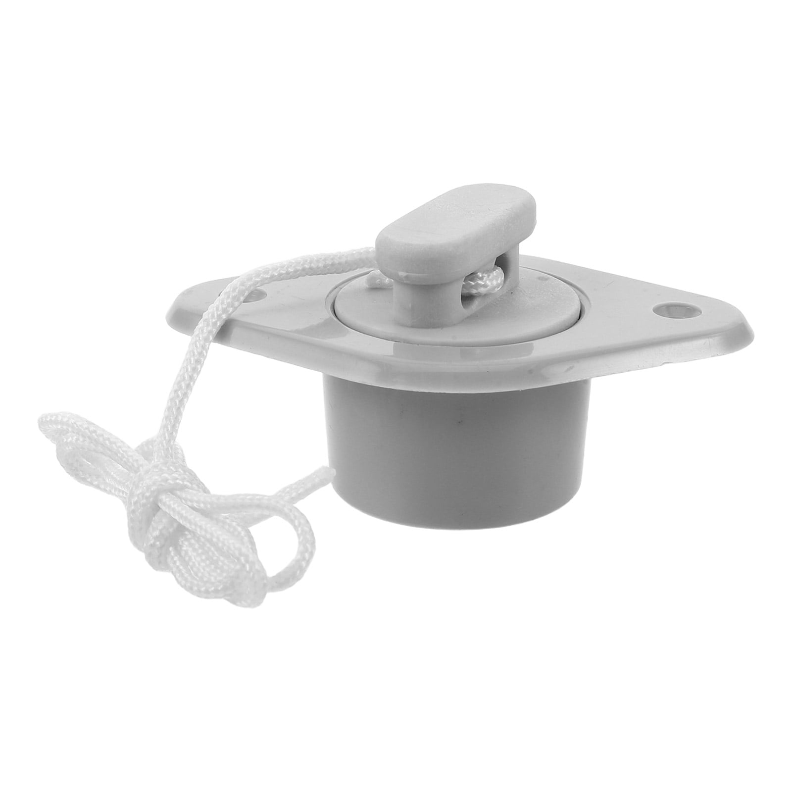 DEEPCRAFF Marine Deck Drain Plug PVC Kayak Replacement Scupper Valve for Canoe Drain