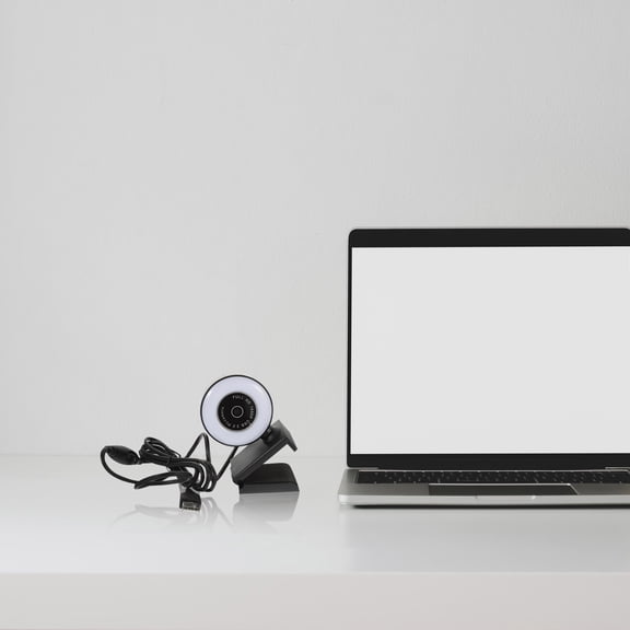 DEEPCRAFF Live Streaming Webcam with Noise Suppress Microphone 1080P High Definition for Computer