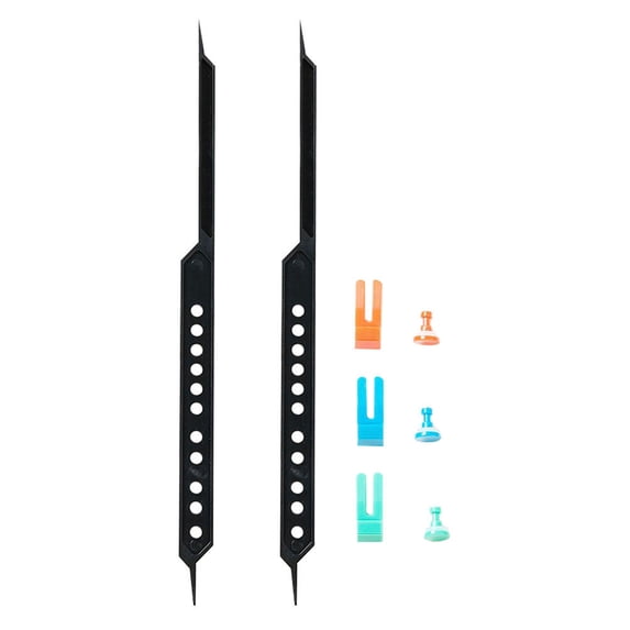 DEEPCRAFF Drawing Scale Tool Adjustable Ruler for Artists Black Plastic Proportional Divider 1Set