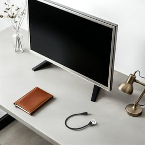 DEEPCRAFF Black Shielded Panel Mount Video Extension Cable for Monitor Displays and Computer Screens