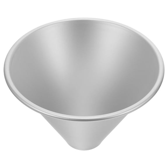 DEEPCRAFF Nonstick Aluminum Metal Skirt Cake Mold Cone Pan for Baking Birthday Party Cakes and Desserts