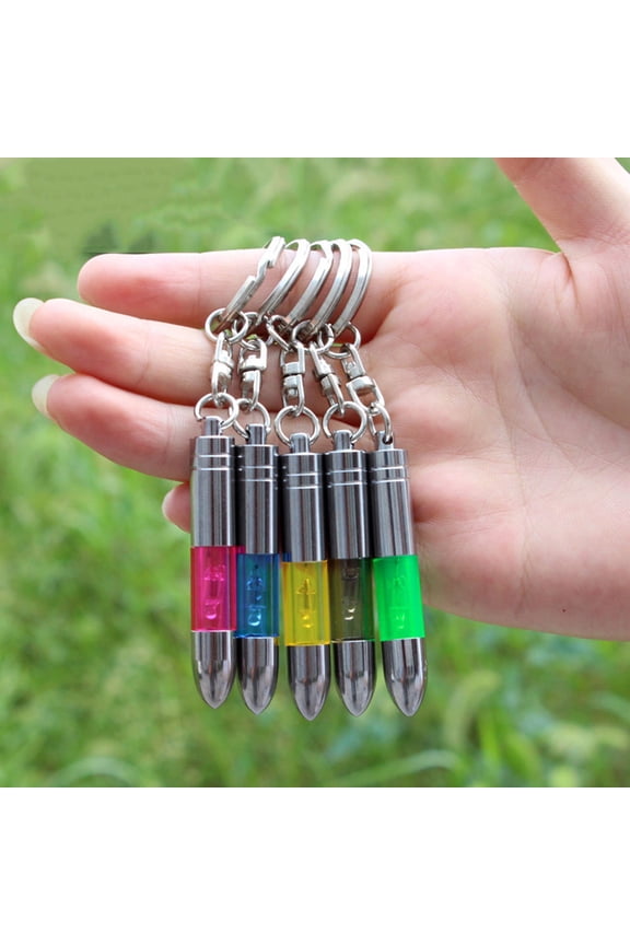 Portable Anti Static Metal Keychain Random Color 1Pcs for Human Body