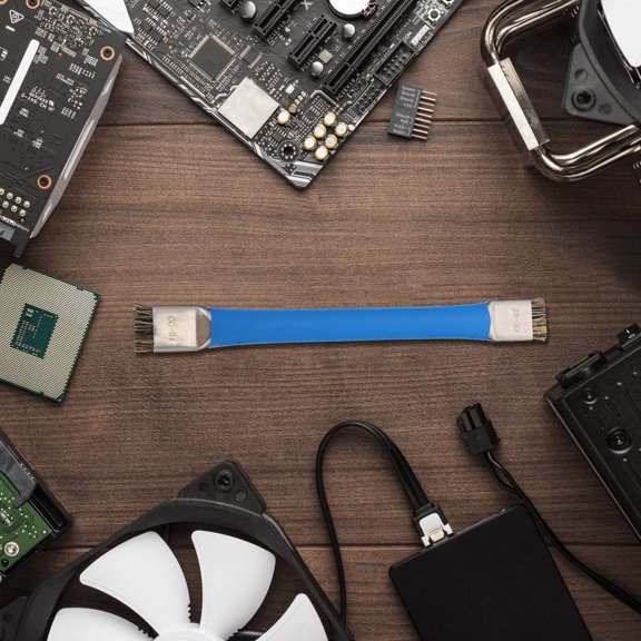 DEEPCRAFF Motherboard Cleaning Brush Blue Anti Static Tool for Electronics