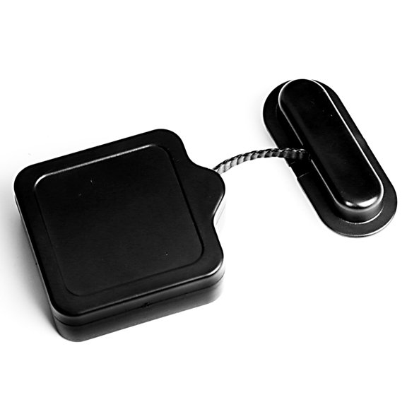 DEEPCRAFF Motorcycle Trunk Tether Retractable Cord Black for Tour Pack Lid Convenient Access
