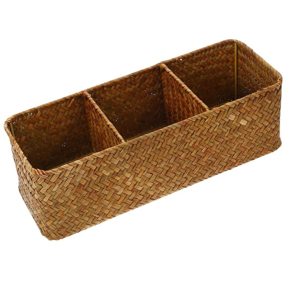 DEEPCRAFF Multi Woven Desktop Storage Organizer for Home Sundries and Accessories
