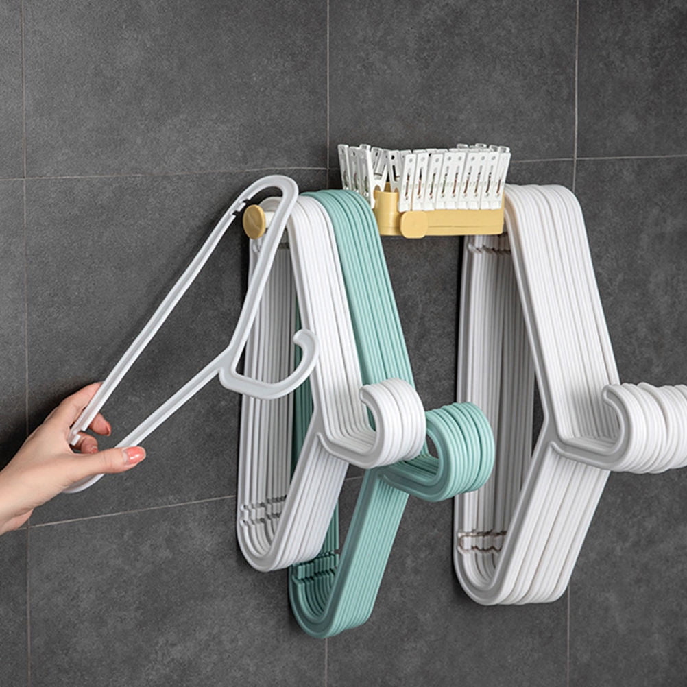 DEEPCRAFF Multipurpose Storage Rack 1Pcs White Pp Clothes Hanger ...