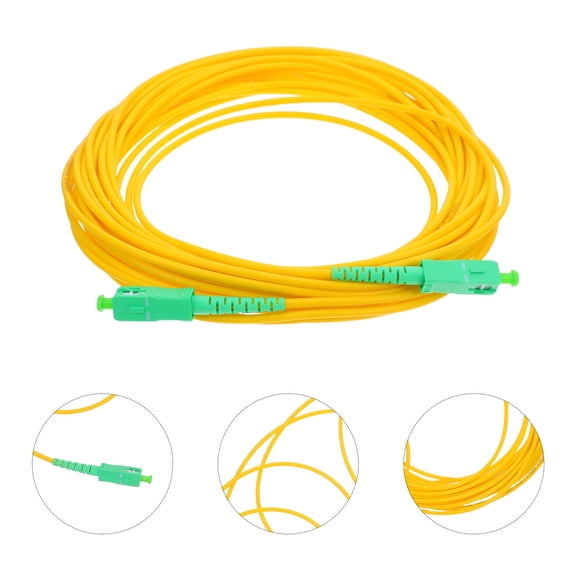 DEEPCRAFF High Stability Optical Fiber Cable Network with Insulated PVC Wrap