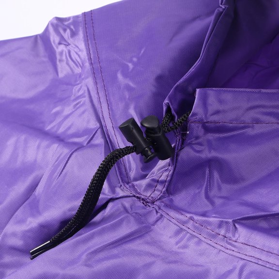 DEEPCRAFF Outdoor Activities Equipment Bike Raincoat Waterproof Purple 1Pack