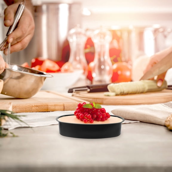 DEEPCRAFF Oval Carbon Steel Non-Stick Baking Bowl Pan for Oven Use, Perfect Bakeware for Cakes, Bread, and Home Kitchen