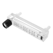DEEPCRAFF Transparent Acrylic Air Flow Gauge 2-20 Lpm for Industrial Applications
