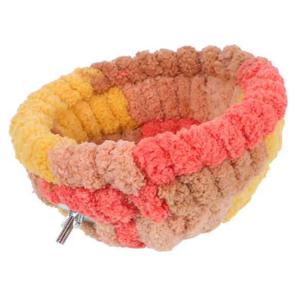DEEPCRAFF Parrot Sleeping Nest Cozy Thickened Coral Fleece Bird Cage Bed