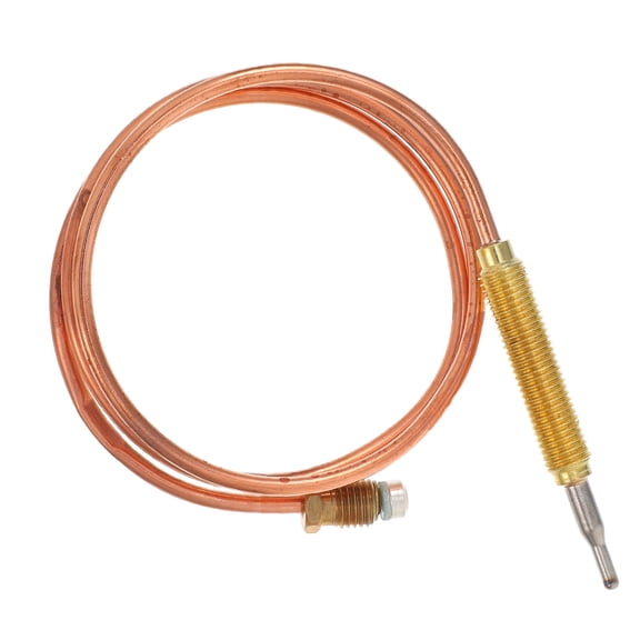 DEEPCRAFF Universal Fireplace Thermocouple Replacement with Quick Heating, Energy Efficient Golden Heater Part for Performance