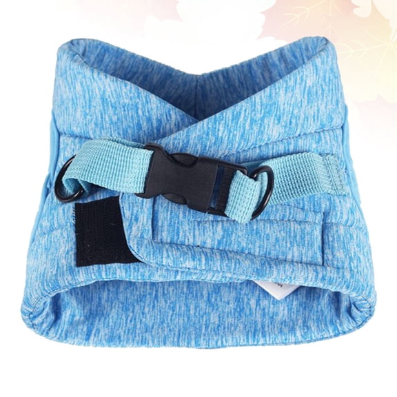 DEEPCRAFF Pet Supplies Sky-Blue Adjustable Traction Strap Comfortable for Cats and Dogs