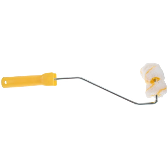DEEPCRAFF Pipe Roller Brush, Yellow, Durable Polyester, Home Use, Easy Grip, Absorbent