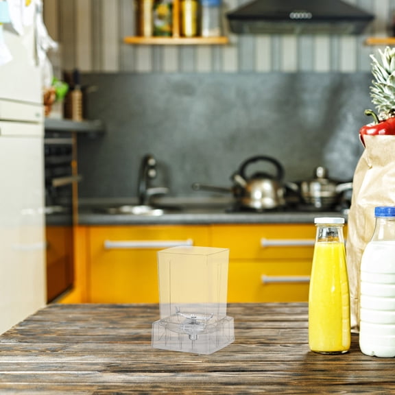 DEEPCRAFF Transparent Plastic Blender Jar with Large Capacity for Commercial Smoothie Making