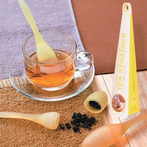 DEEPCRAFF Plastic Tea Infuser Filter Spoon for 8oz to 14oz Tea Tadpole Shaped
