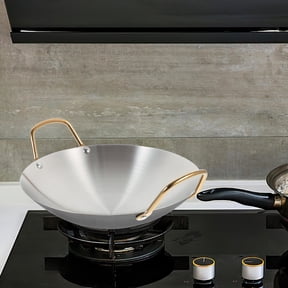 DEEPCRAFF Plated Stainless Steel Nonstick Double Handle Cooking Pot for Home and Kitchen Use
