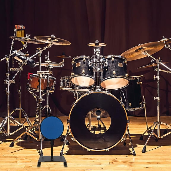 DEEPCRAFF Portable Drum Kick Pedal Pad with Wear-Resistant Steel for Quiet and Comfortable Practice Sessions