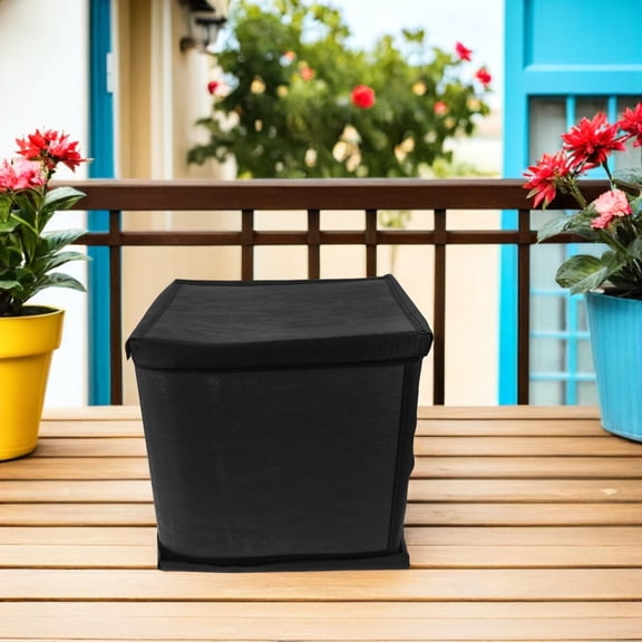 DEEPCRAFF Black Sponge Soundproof Cover for Desktop Equipment Noise Reduction and Indoor Sound Absorption