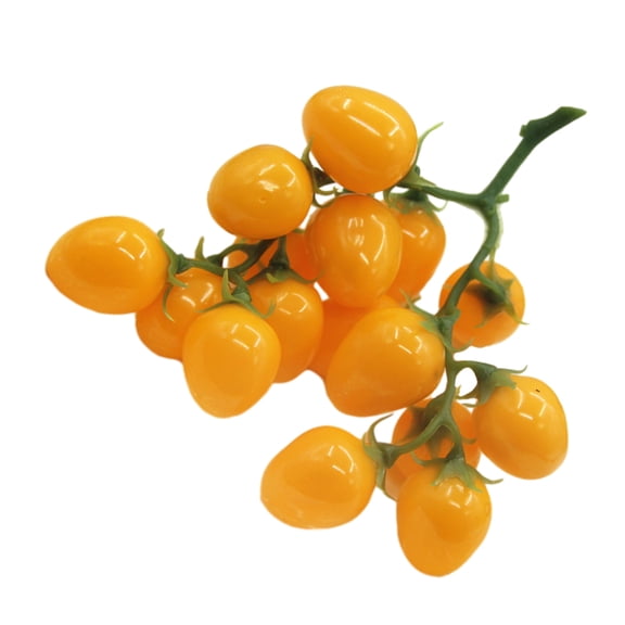 DEEPCRAFF Realistic Foam Cherry Tomato Models Set - Simulated Cherry Tomatoes for Home Decor, Crafts, and Display