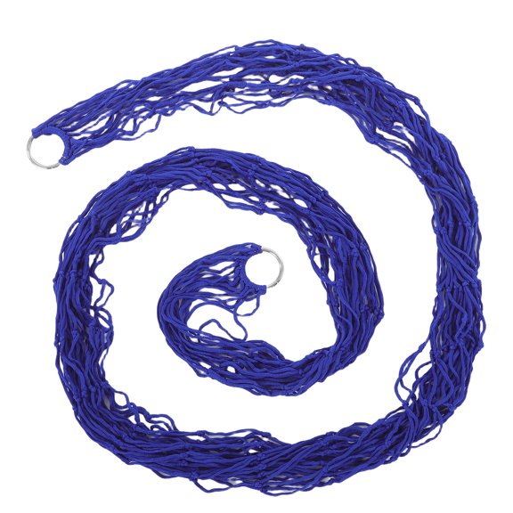 DEEPCRAFF Portable Nylon Mesh Hammock for Outdoor Camping Hiking Beach and Garden Relaxation