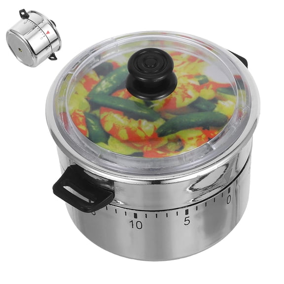 DEEPCRAFF Plated Manual Kitchen Timer with Precise 60-Minute Countdown for Cooking and Baking Use