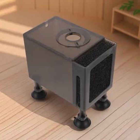 DEEPCRAFF Pump Container Protective Pump Box Plastic Brown 1 Set