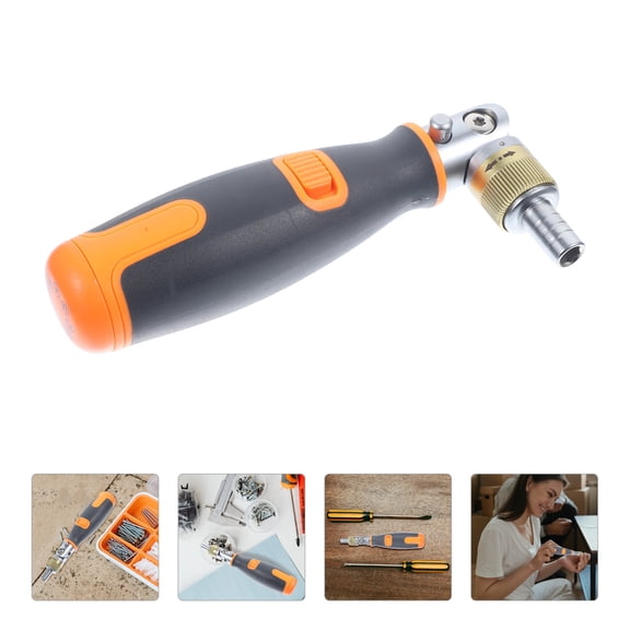 DEEPCRAFF Ratchet Screwdriver Set with Compact Design, Multiple Bits for Home, Car Repair and Projects