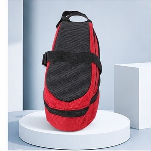DEEPCRAFF Red Lightweight Durable Bike Saddle Bag for Home Use with Versatile Storage
