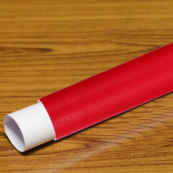 DEEPCRAFF Red Mailing Tube End Caps, Cylindrical Storage Caps for Artwork, Posters, Documents, and Large Paper Rolls