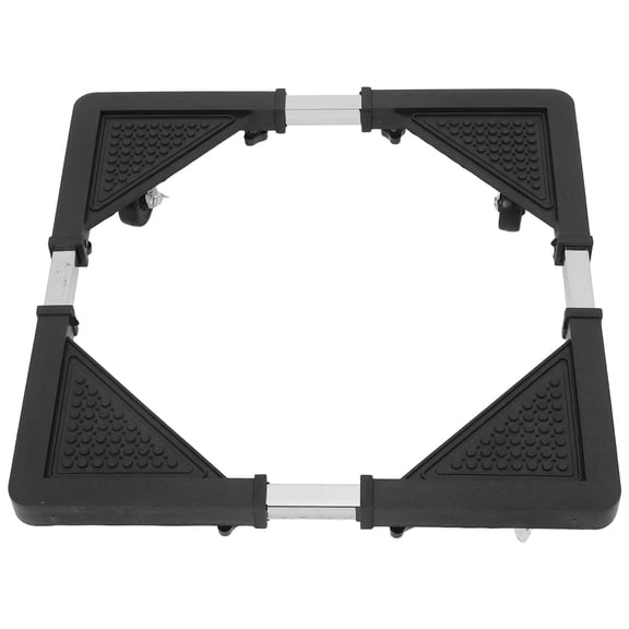 DEEPCRAFF Portable Stainless Steel Appliance Sliding Base Stand for Fridge and Washer
