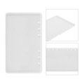 DEEPCRAFF 4-Piece White Silicone Resin Journal Cover Mold Set for ...